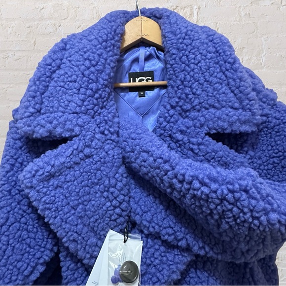 Gift!!🎄🕎NWT UGG XL Gertrude Short Lupine BNIB - Picture 4 of 7